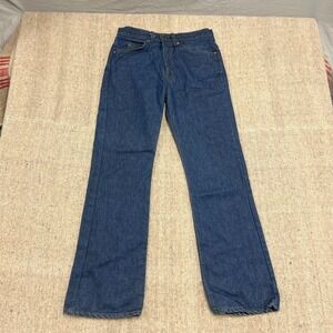 Vintage Levi's 517 Jeans Mens 30x32 Blue 1980s Orange Tab Boot Cut Dark
